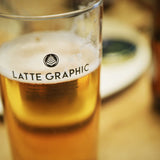 オリジナルロゴグラス