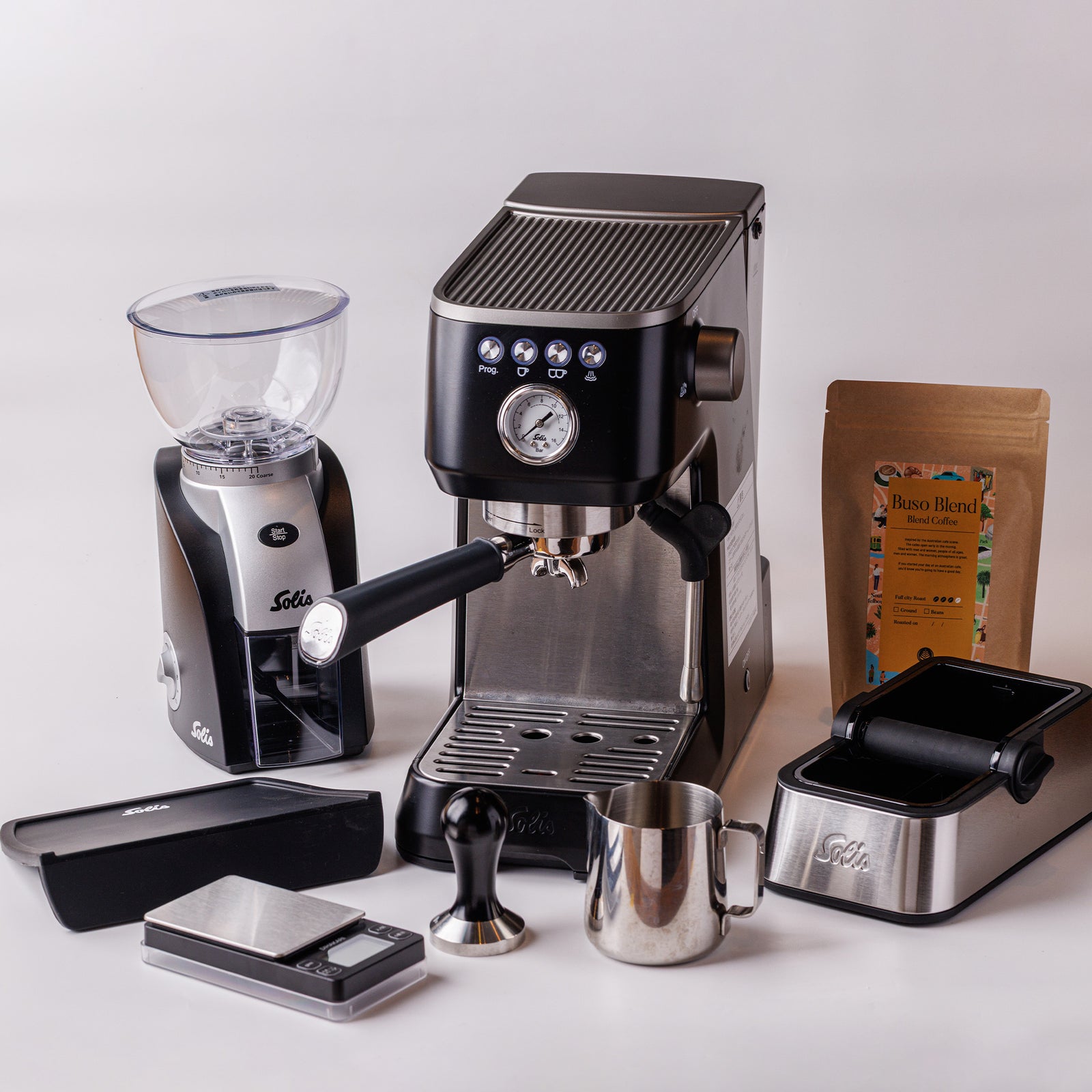 エスプレッソマシン・コンプリートセット｜Solis Barista Perfetta