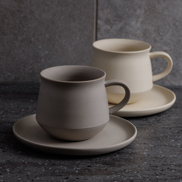 常滑焼　カップ＆ソーサー