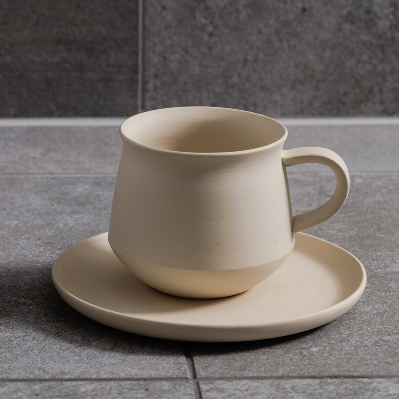 常滑焼　カップ＆ソーサー